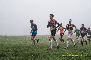 Martin kurz nach dem Start...