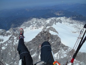 über dem Dachstein...