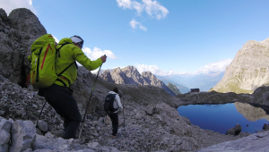 Laserzsee und Karlsbaderhütte...